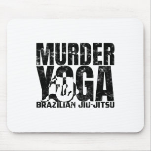 Alfombrilla De Ratón Yoga Asesino - Lucha Divertida de Jiu Jitsu Brasil