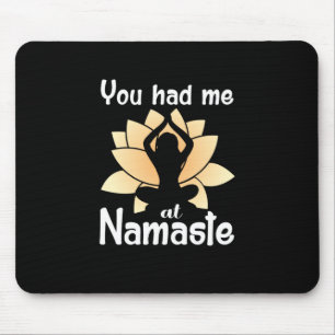 Alfombrilla De Ratón Yoga Lover Me Tenías En Namaste