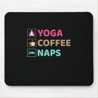 Alfombrilla De Ratón Yoga Lover | Yoga Coffee Naps