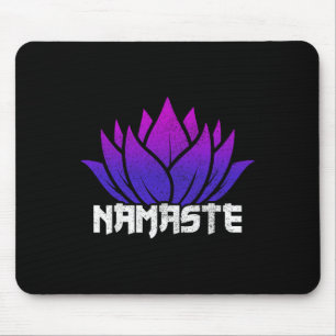 Alfombrilla De Ratón Yoga Namaste Buda Flor de Loto Budismo Yogi Bud