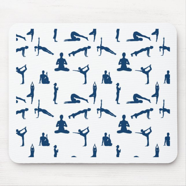 Alfombrilla De Ratón Yoga Poses (Frente)