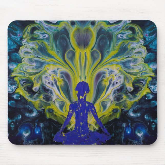Alfombrilla De Ratón Yoga única (Frente)