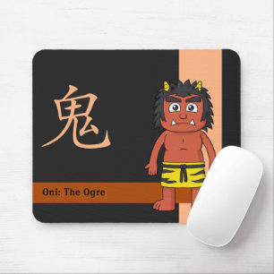 Alfombrilla De Ratón Yokai Oni (ogro)