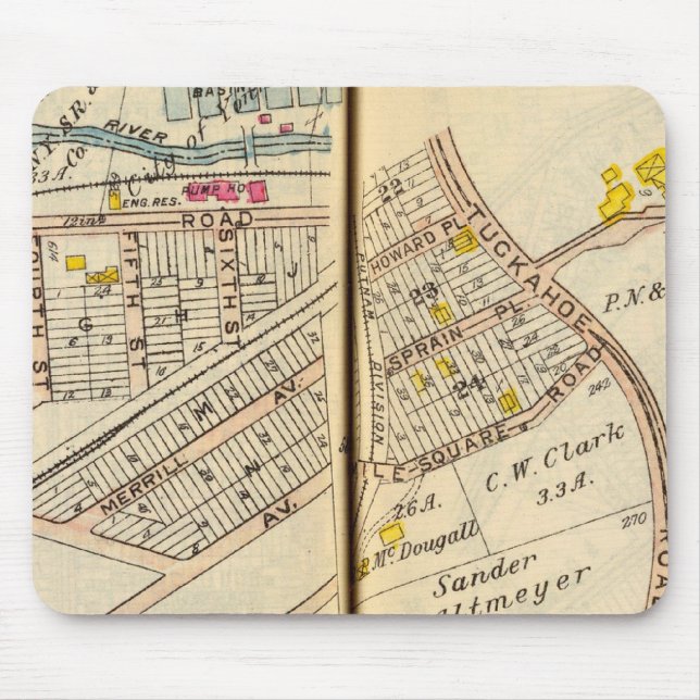 Alfombrilla De Ratón Yonkers, Nueva York 2 (Frente)