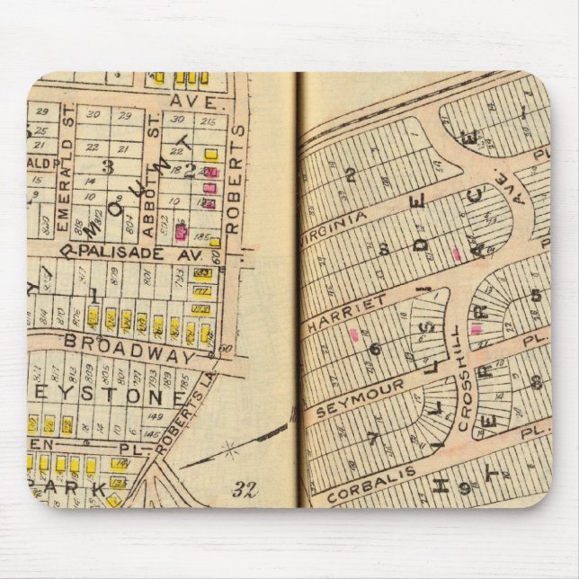 Alfombrilla De Ratón Yonkers, Nueva York 8 (Frente)