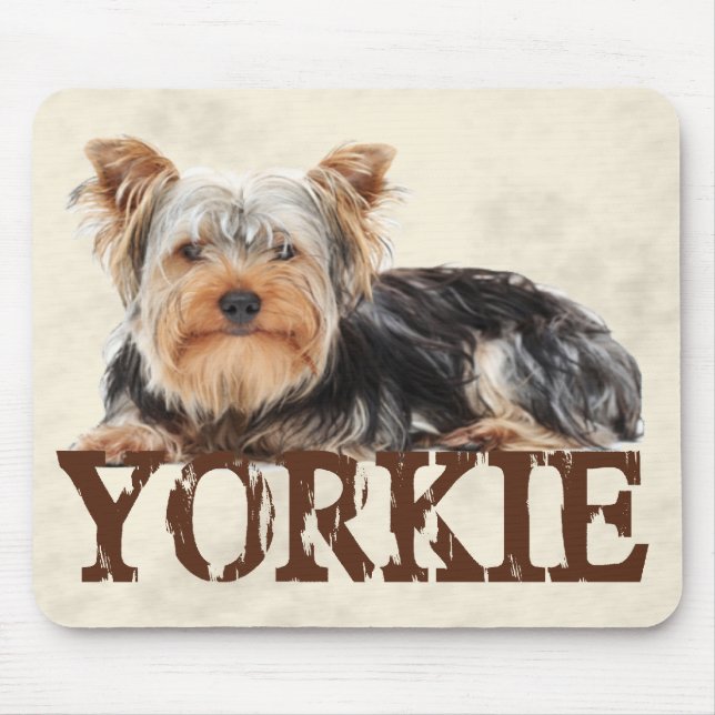 Alfombrilla De Ratón Yorkie (Frente)