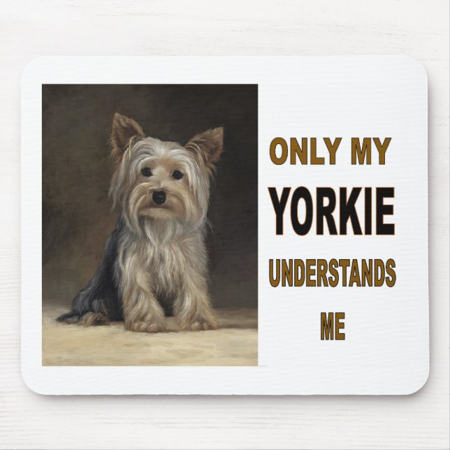ALFOMBRILLA DE RATÓN YORKIE (Frente)