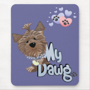 Alfombrilla De Ratón Yorkie 2 Mousepad