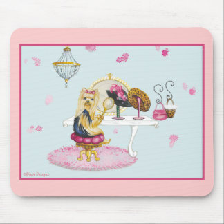 Alfombrilla De Ratón Yorkie Boudoir