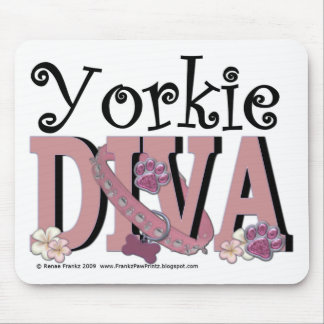 Alfombrilla De Ratón Yorkie DIVA