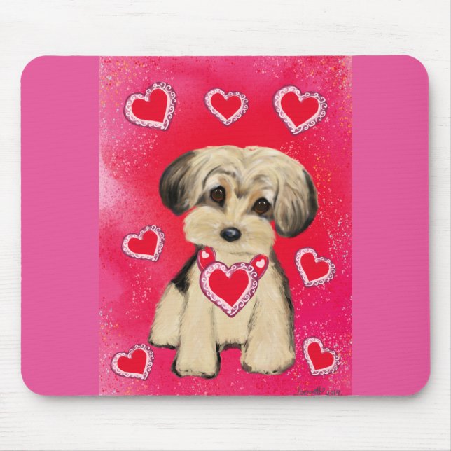 ALFOMBRILLA DE RATÓN YORKIE POO (Frente)