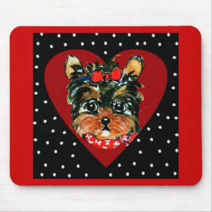 Alfombrilla De Ratón Yorkie Poo lindo