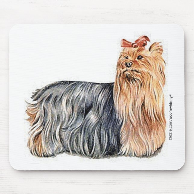 Alfombrilla De Ratón Yorkshire Terrier (Frente)