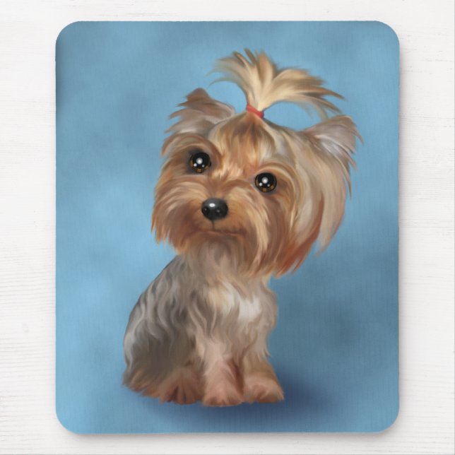 Alfombrilla De Ratón Yorkshire Terrier (Frente)