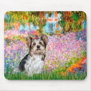Alfombrilla De Ratón Yorkshire Terrier (Biewer) - Jardín