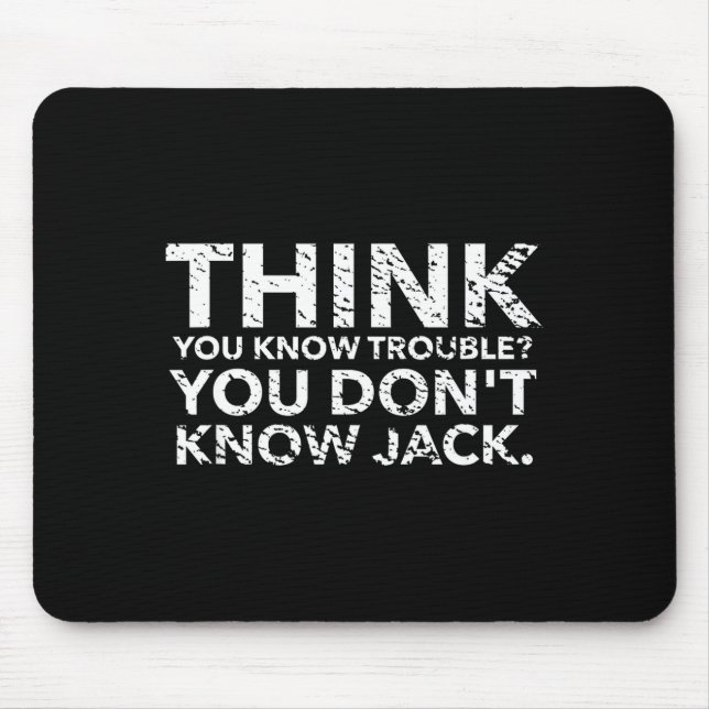 Alfombrilla De Ratón You Don't Know Jack  (Frente)