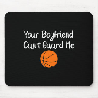 Alfombrilla De Ratón Your Boyfriend Can't Guard Me Sketll Sports