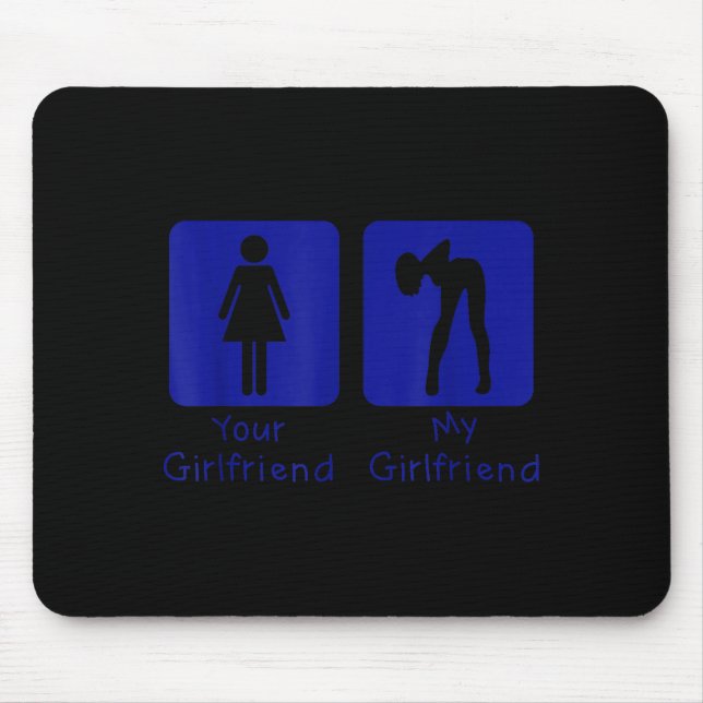 Alfombrilla De Ratón Your Girlfriend Normal - My Girlfriend Y Funny Boy (Frente)