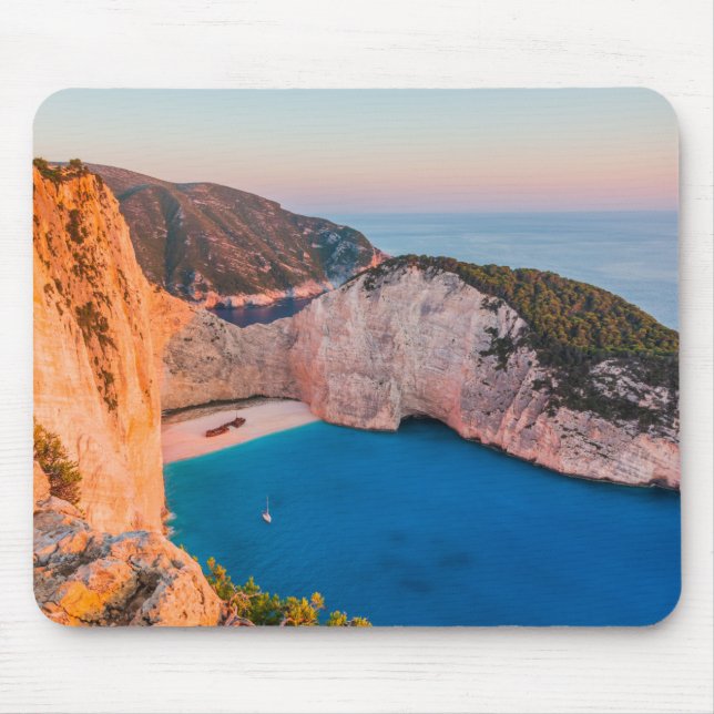 Alfombrilla De Ratón Zakynthos, Grecia. (Frente)