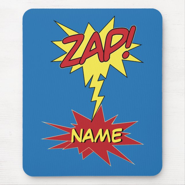 Alfombrilla De Ratón ZAP! personalizado mousepad (Frente)