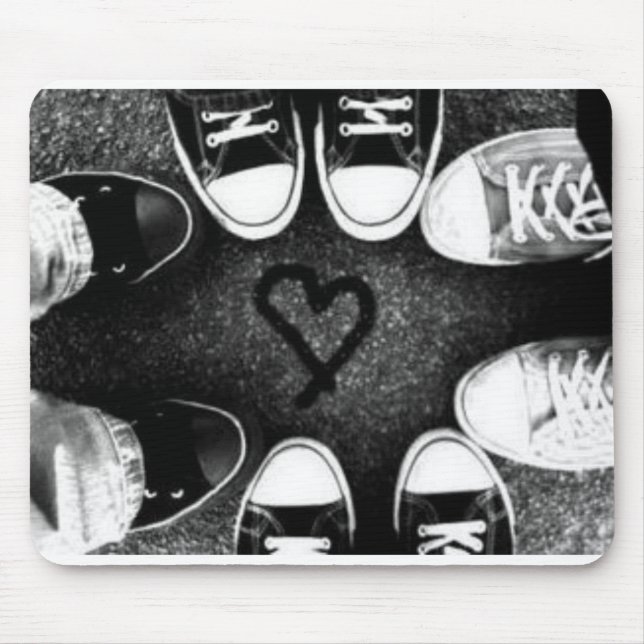 Alfombrilla De Ratón Zapatilla de deporte Mousepad (Frente)