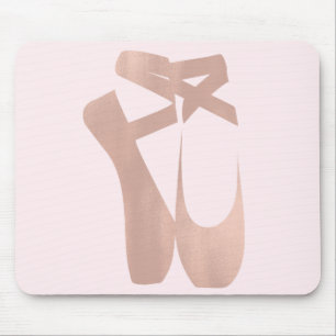 Alfombrilla De Ratón Zapatillas de ballet rosadas bailarina rosa person