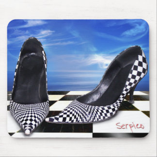 Alfombrilla De Ratón Zapato diseñado Mousepad-A cuadros