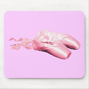Alfombrilla De Ratón Zapatos de ballet rosa