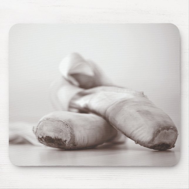 Alfombrilla De Ratón Zapatos de Pointe del ballet en la plantilla de (Frente)