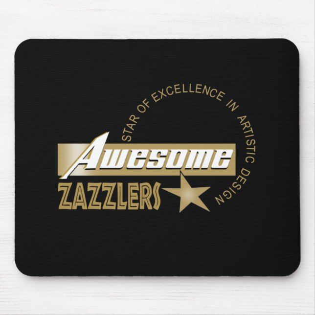 Alfombrilla De Ratón Zazzlers impresionante Mousepad (Frente)