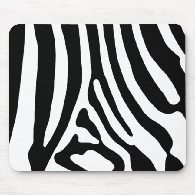 Alfombrilla De Ratón Zebra (Frente)
