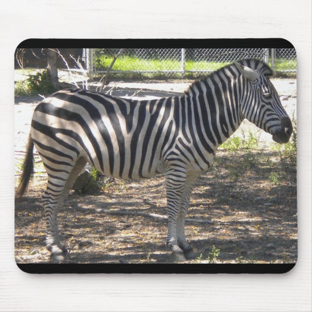 Alfombrilla De Ratón Zebra (Frente)