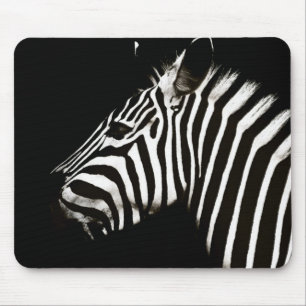 Alfombrilla De Ratón Zebra Black and White Stristris Animal