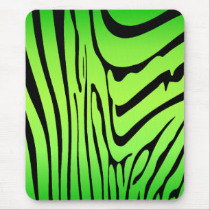 Alfombrilla De Ratón Zebra Green