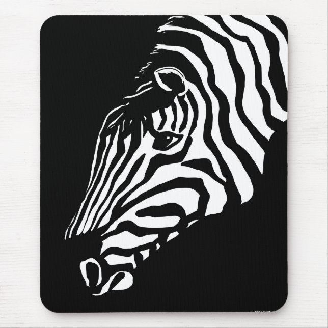 Alfombrilla De Ratón Zebra Mousepad (Frente)
