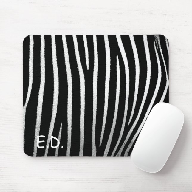 ALFOMBRILLA DE RATÓN ZEBRA PRINT MOUSE PAD (Con ratón)