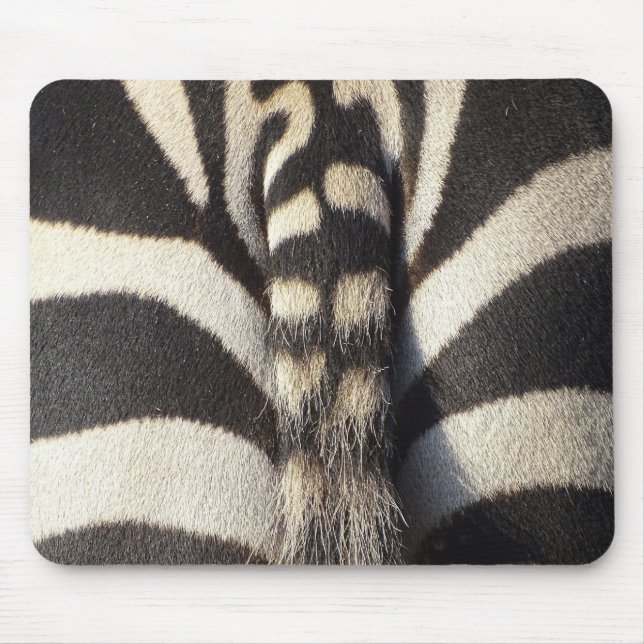 Alfombrilla De Ratón Zebra Tail (Frente)