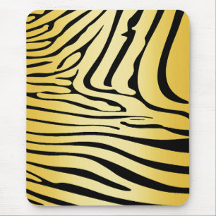 Alfombrilla De Ratón Zebra Zebra Yellow