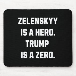 Alfombrilla De Ratón Zelenskyy es un héroe.