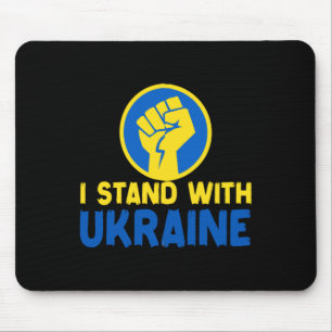Alfombrilla De Ratón Zelenskyy Me Mantengo Con Ucrania Uni Sticker