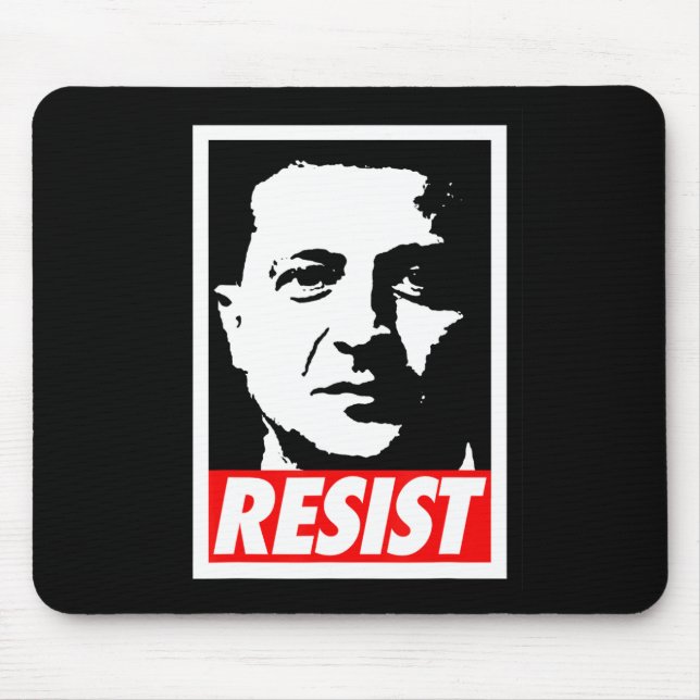 Alfombrilla De Ratón Zelenskyy - Resist Support Ukraine I Stand With Uk (Frente)