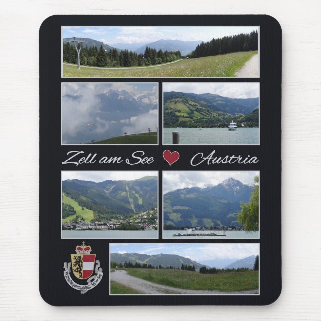 Alfombrilla De Ratón Zell ve, mousepad de Austria (Frente)
