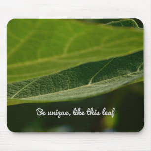 Alfombrilla De Ratón Zen Leaf Mouse Pad - Regalo perfecto