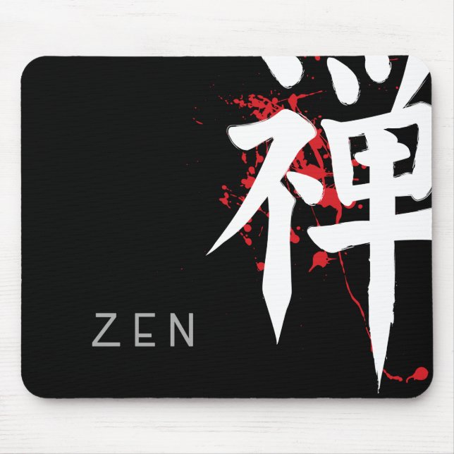 Alfombrilla De Ratón Zen Mousepad (Frente)