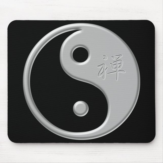 Alfombrilla De Ratón Zen Yin Yang Mousepad (Frente)