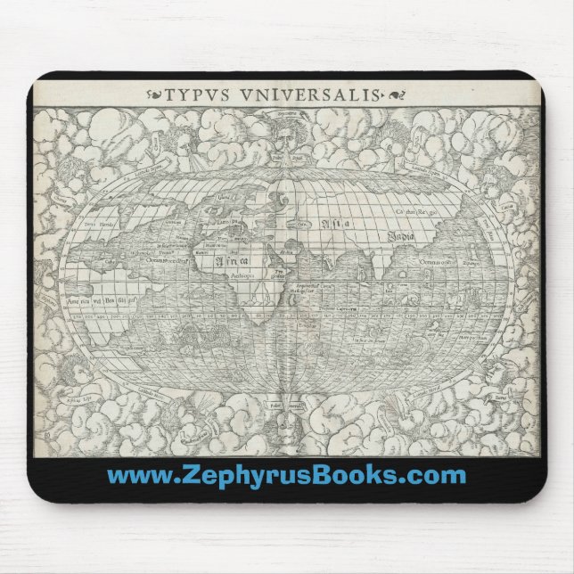 Alfombrilla De Ratón Zephyrus Books Mouse Pad (Frente)