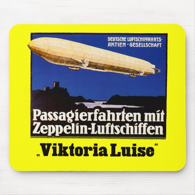 Alfombrilla De Ratón Zeppelin Viktoria Luise (Frente)