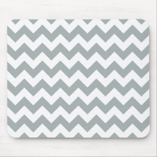 Alfombrilla De Ratón Zigzag gris de Paloma Chevron