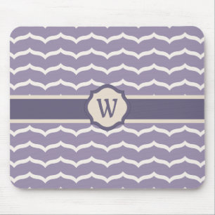 Alfombrilla De Ratón Zigzag Mousepad florecido