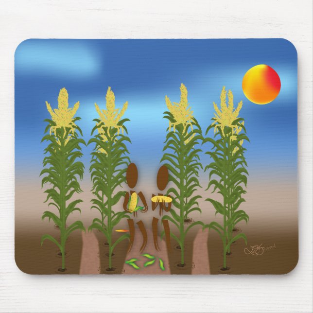 Alfombrilla De Ratón Zinglees ~ Corn (Frente)